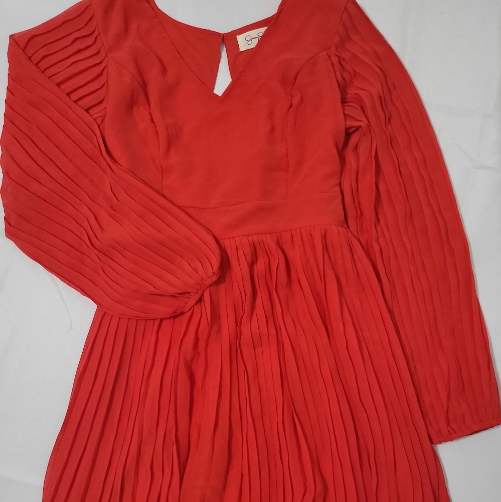The red dress! Jessica Simpson red dress! Size medium